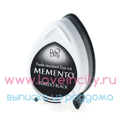 Memento Dew Drop Dye Ink Pad (Tuxedo Black)